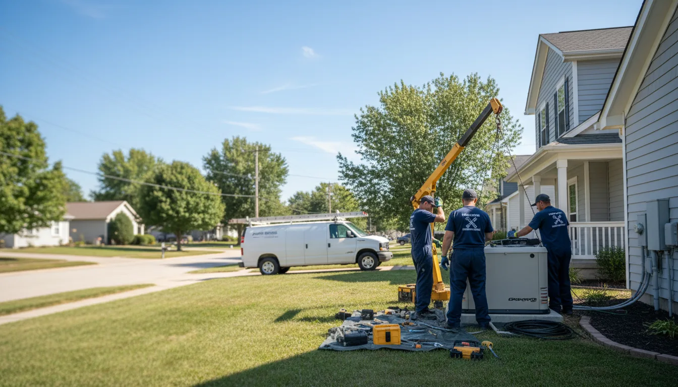 Generator Installation in Haysville, KS near me